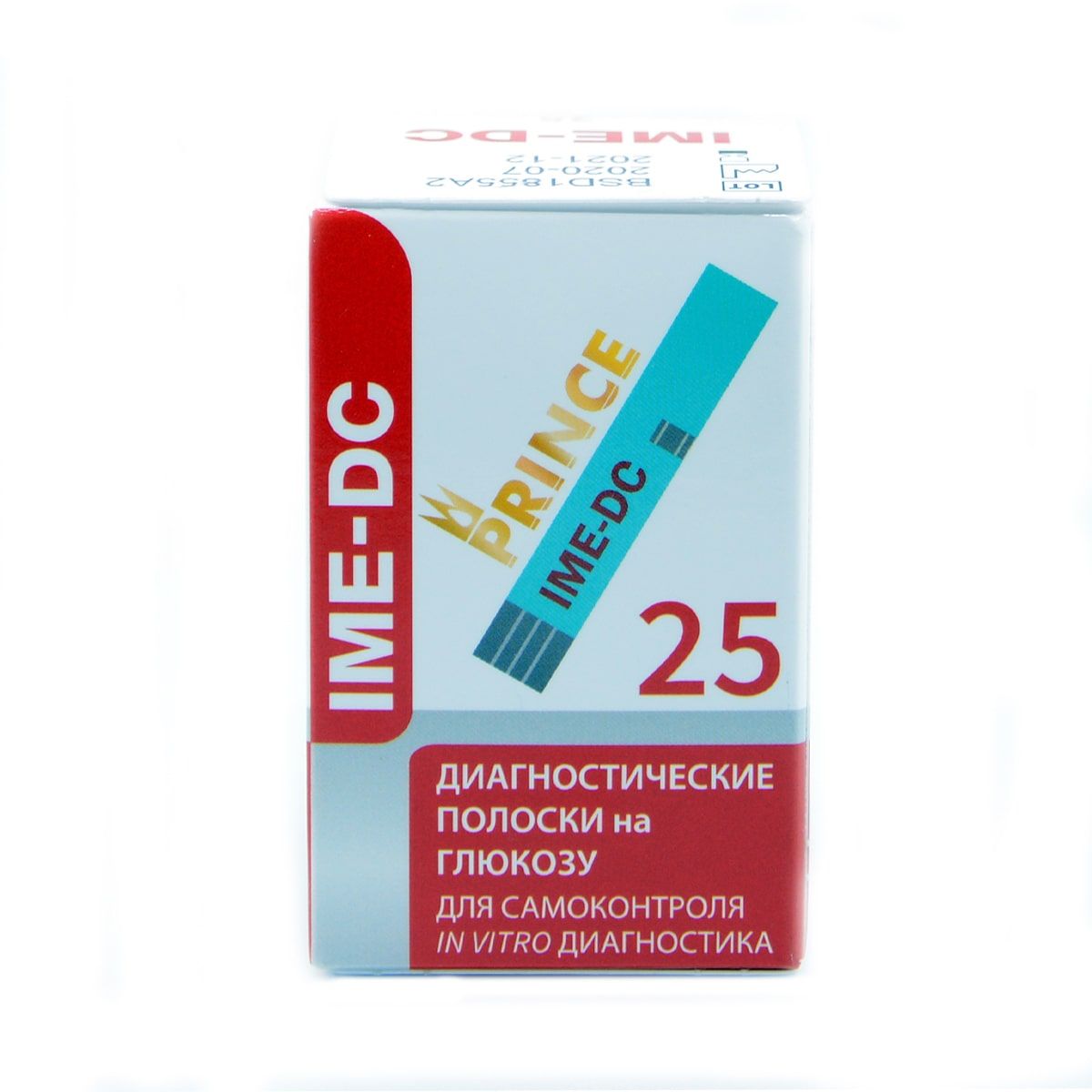 გლუკომეტრი IMEDC ჩხირი 25 ცალი