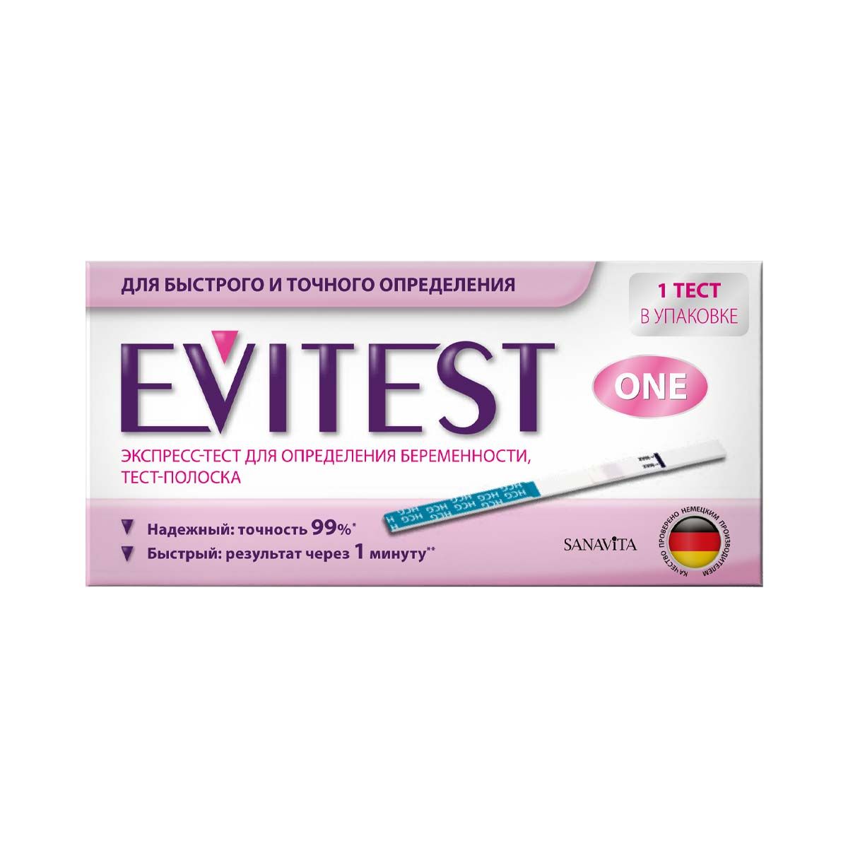 ორსულობის ტესტი EVITEST N1