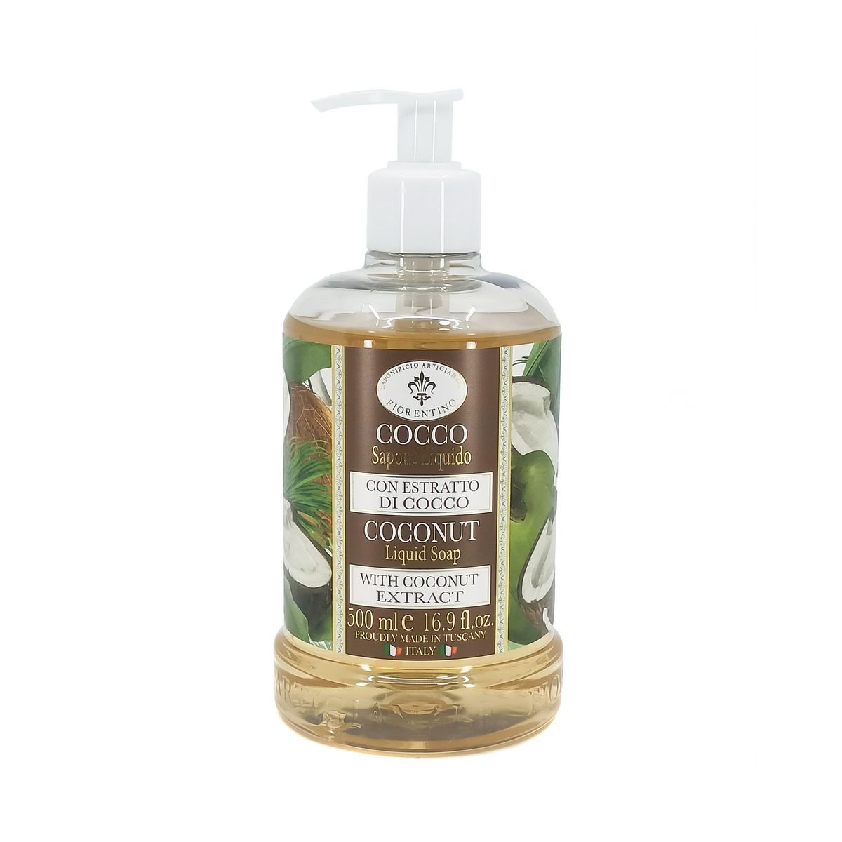 Fiorentino - ფიორენტინა თხევადი საპონი ქოქოსი 500 გ 6170