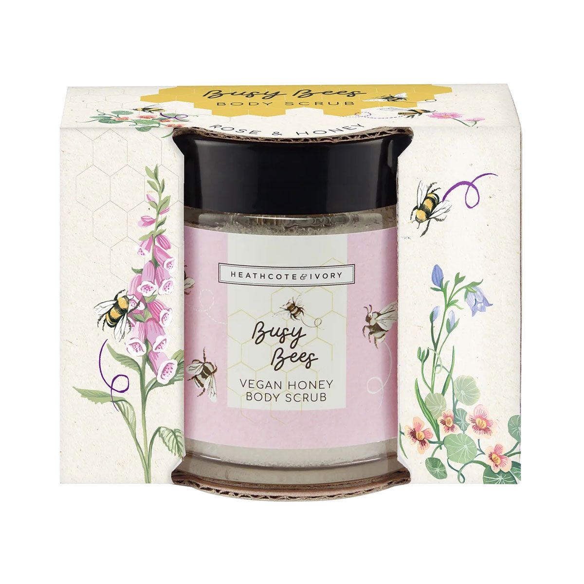 Heathcote And Ivory - ჰესკოტი და აივორი ტანის სკრაბი 110გ Busy Bees 4274