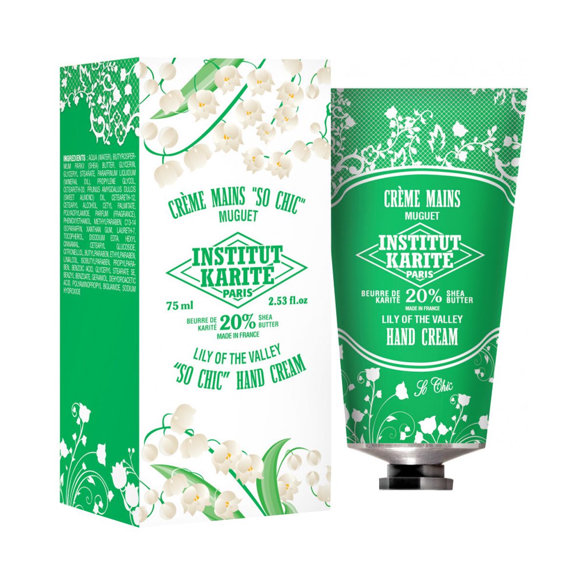 Institut Karite - ინსტიტუტ კარიტე ხელის კრემი შროშანი და შია 2290