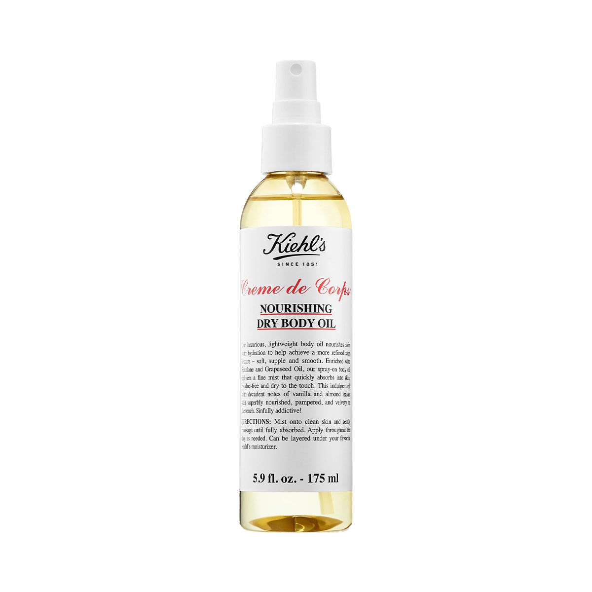 Kiehl's - კილსი ტანის დამატენიანებელი მშრალი ზეთი 175 მლ 4000