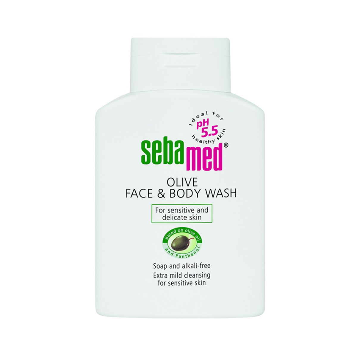 Sebamed - სებამედი სახის და ტანის დასაბანი საშუალება ზეთისხილის ექსტრაქტით  1491