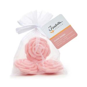 Isabelle Laurier - იზაბელ ლაურიერი აბაზანის საპნების ნაკრები ქისით  ვარდი 3X25გ 0121