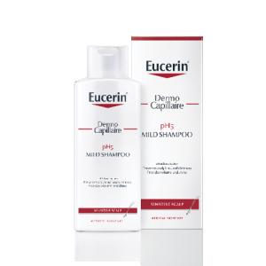 ეუცერინი - დერმოკაპილარი შამპუნი PH 5 მგრძნობიარე სკალპი ყველა ტიპის თმის /3თვ+/
