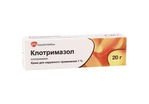 კლოტრიმაზოლი 1% 20გ კრემი GSK