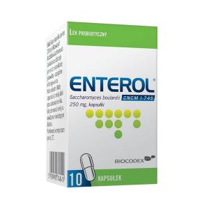 Enterol - ენტეროლი 250მგ 10 კაფსულა