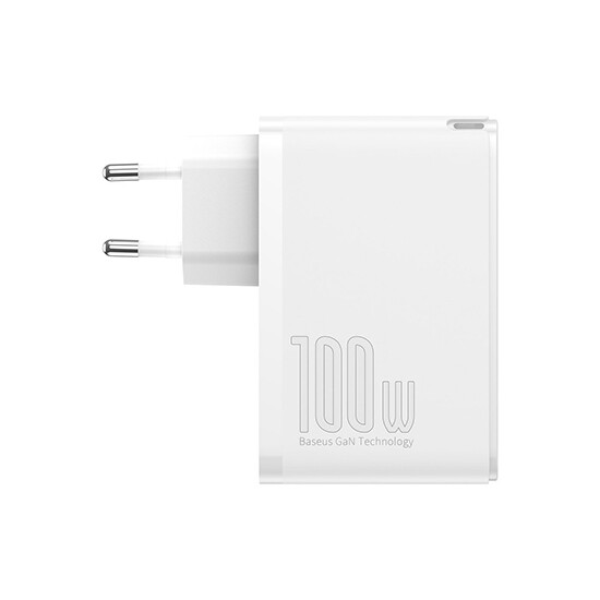 Baseus GaN2 Pro Quick Charger 2C 2U 100W EU CCGAN2PL02 White