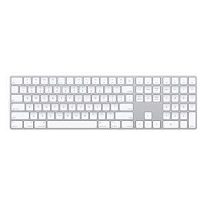 Apple Magic Keyboard with Numeric Keypad Wireless Rechargable Silver