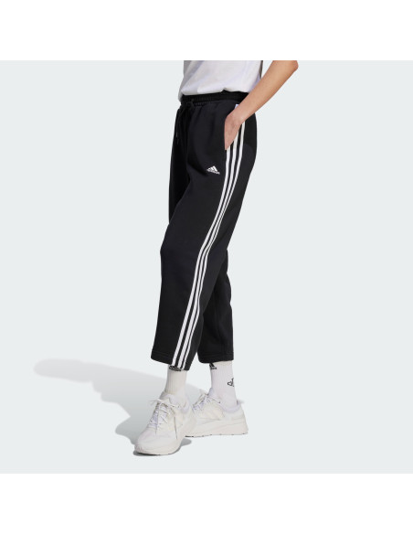 Adidas - ESSENTIALS 3-STRIPES OPEN HEM FLEECE PANTS