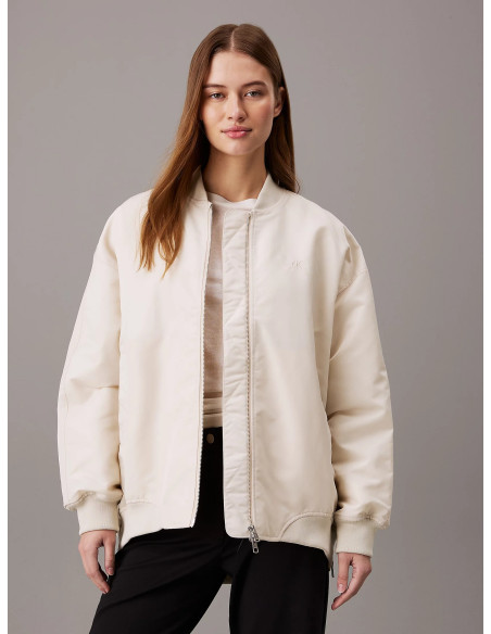 CALVIN KLEIN - SATIN BOMBER