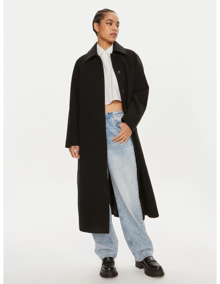 CALVIN KLEIN - WOOL BLEND LONG COAT