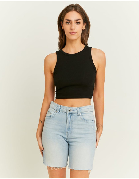 Tally Weijl - HIGH WAIST BERMUDA SHORTS