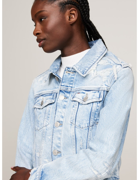 Tommy Jeans - IZZIE SLM JACKET CUT OFF CH7114