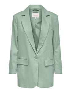 ONLY - ONLCARO-LANA L/S OVS LIN BLAZER TLR NOOS