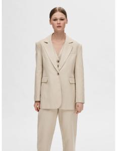 SELECTED FEMME - SLFSINE LS FITTED BLAZER