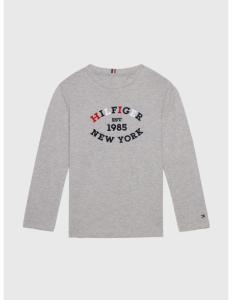 TOMMY HILFIGER - MONOTYPE FLOCK REGULAR TEE LS