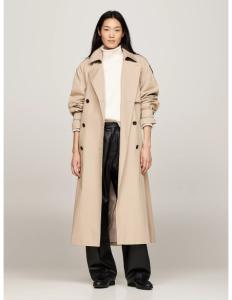 Tommy Hilfiger - COTTON OVERSIZED TRENCH