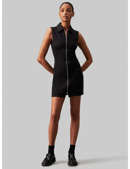 CALVIN KLEIN - MILANO ZIP DRESS