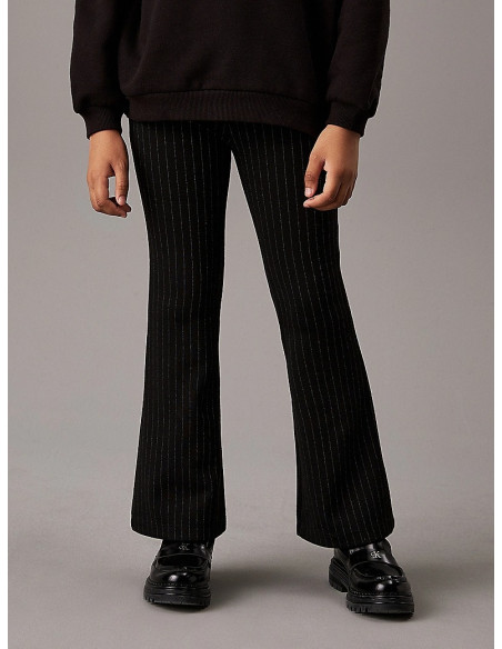 CALVIN KLEIN - PINSTRIPE FLARE PANTS