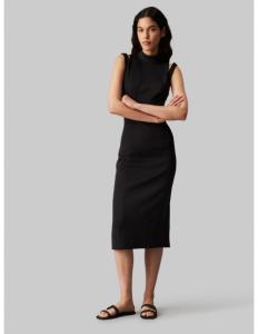 CALVIN KLEIN - TECHNICAL KNIT CUT OUT DRESS