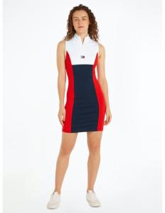 Tommy Jeans - TJW RWB BADGE BODYCON DRESS EXT