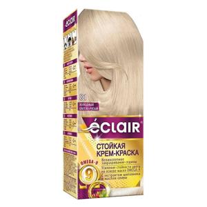 ეკლარი - თმის საღებავი Omega 9 ქერა ცივი ღია N8.1