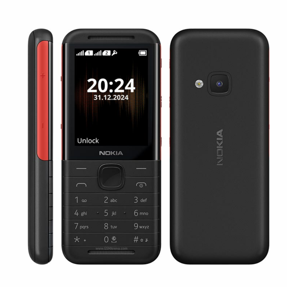 NOKIA 5310 BLACK/RED