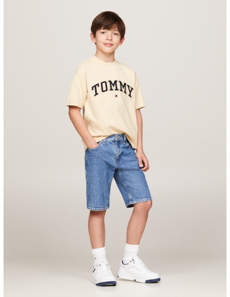 Tommy Hilfiger - VARSITY EMBROIDERY TEE SS