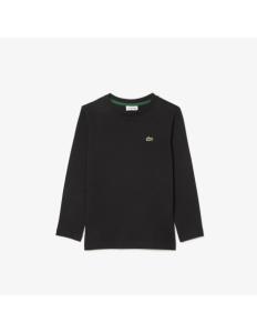 Lacoste - Long Sleeved Cotton Jersey T-shirt