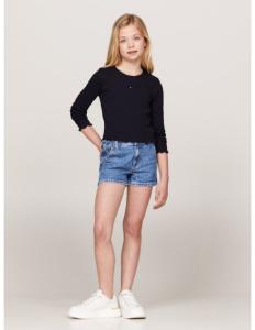 Tommy Hilfiger - ESSENTIAL RIB TOP LS