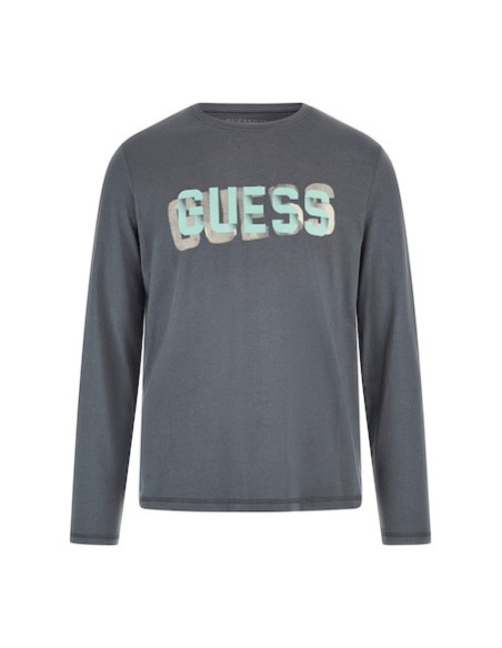 GUESS - LS CN GUESS LOGO TEE