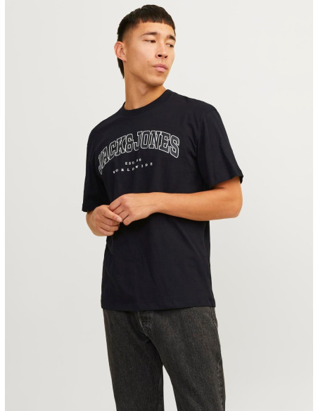 Jack & Jones - JJECALEB VARSITY TEE SS O-NECK NOOS