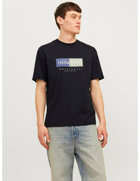 Jack & Jones - JORFREDERIKSBERG BOX TEE SS C.N SN