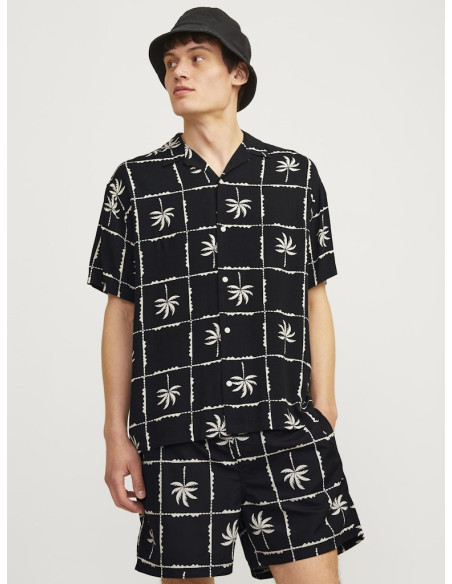 Jack & Jones - JORLUKE OCEAN RESORT SHIRT SS