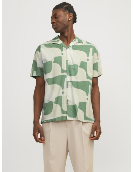 Jack & Jones - JPRBLACARNABY PRINT RESORT SHIRT S/S