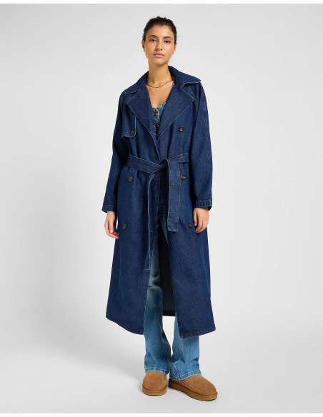 Lee - DENIM TRENCH COAT