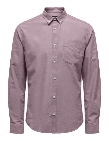 ONLY & SONS - ONSALVARO SLIM LS OXFORD SHIRT NOOS