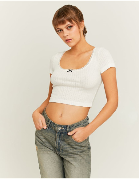 Tally Weijl - Women Knit Cotton Top AQ