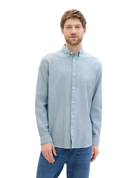 Tom Tailor - Chambray Slubyarn Shirt