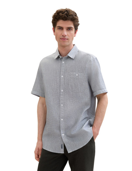 Tom Tailor - Chambray Slubyarn Shirt