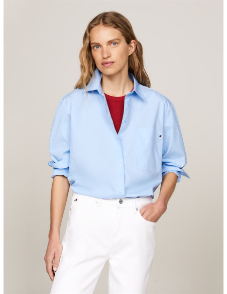 Tommy Hilfiger - ESSENTIAL COTTON EASY FIT SHIRT