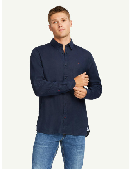 Tommy Hilfiger - WCC PREMIUM LINEN RF SHIRT