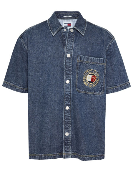 Tommy Jeans - TJM DENIM SS OVERSHIRT