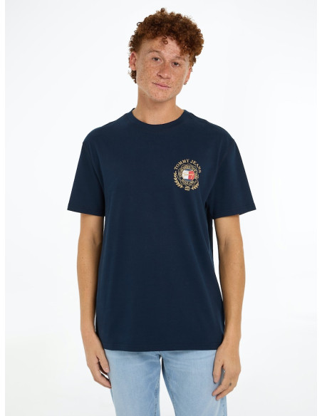 Tommy Jeans - TJM REG PREP EXPLR LUXE TEE EXT