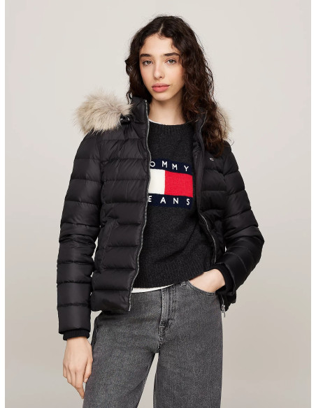 Tommy Jeans - TJW BASIC HOODED DOWN JACKET EXT