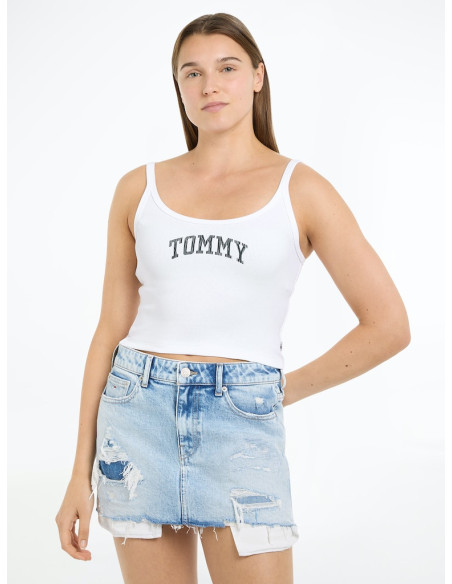 Tommy Jeans - TJW CRP VARSITY 1 TANK