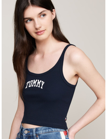 Tommy Jeans - TJW CRP VARSITY 1 TANK