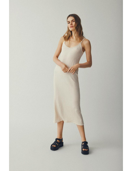 VILA - VISELMA MIDI STRAP DRESS