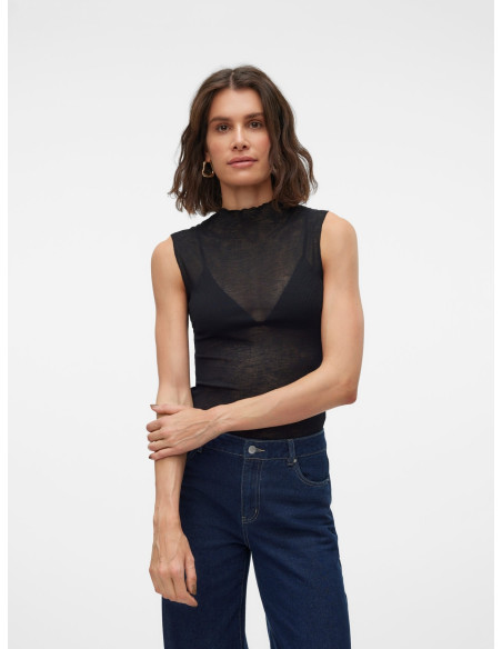 Vero Moda - VMINES SL O-NECK PULLOVER